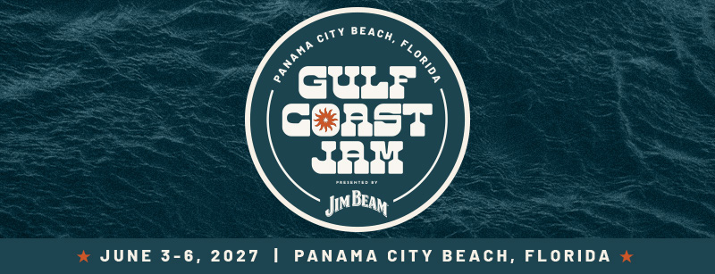 Gulf Coast Jam 2027 // June 3-6 at Frank Brown Park in Panama City Beach, FL