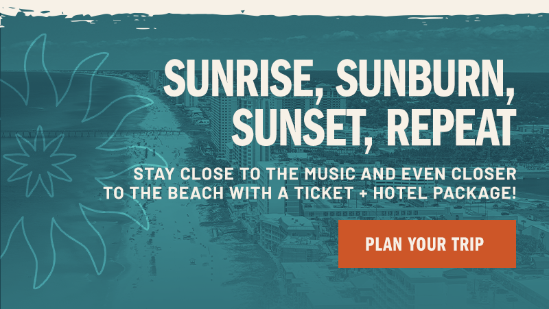 Sunrise, Sunburn, Sunset, Repeat. Plan Your Gulf Coast Jam 2027 Getaway Today!