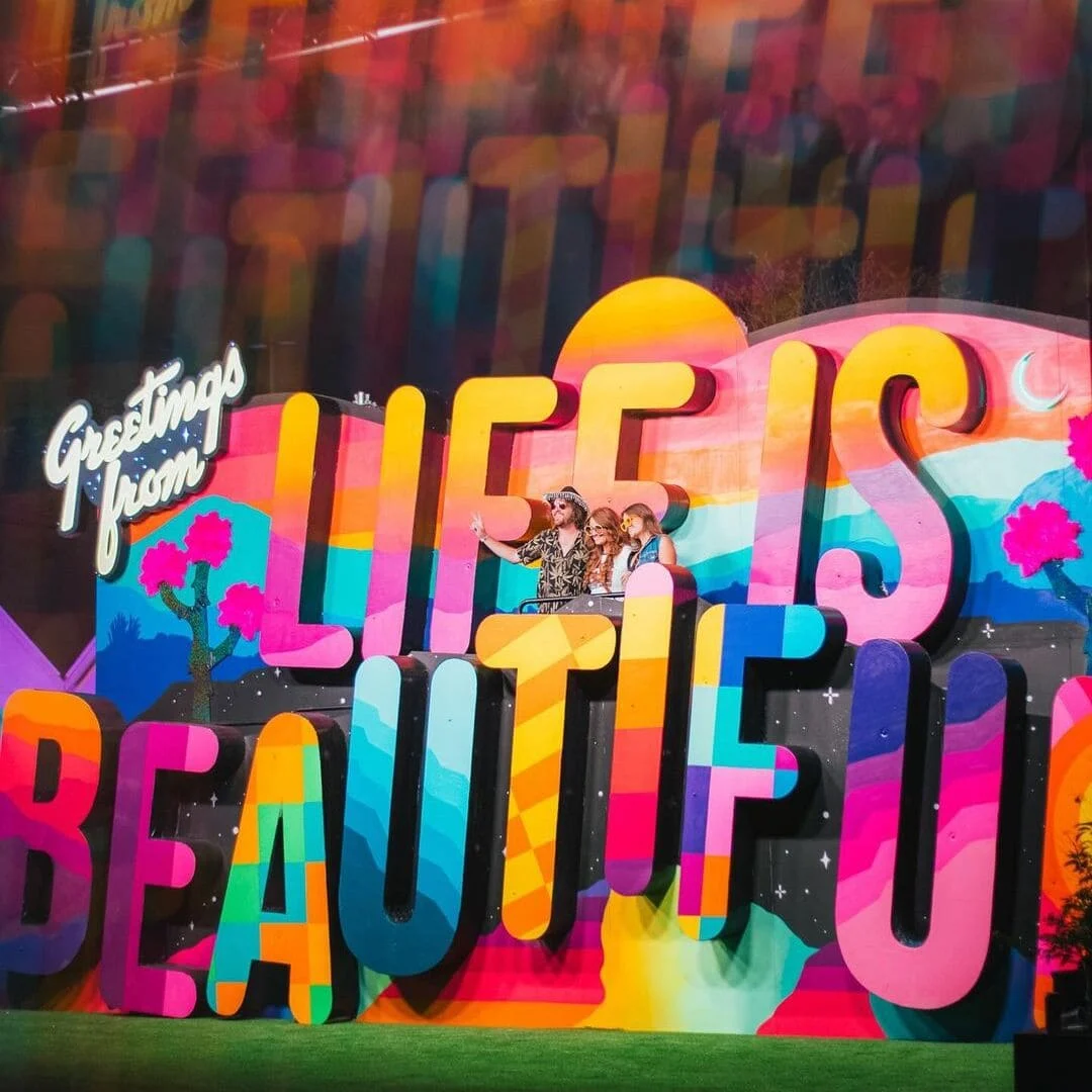 Life is Beautiful Presents: A Big Beautiful Block Party featuring Justice, LCD Soundsystem, Peggy Gou, Jamie XX, Jungle, and more!