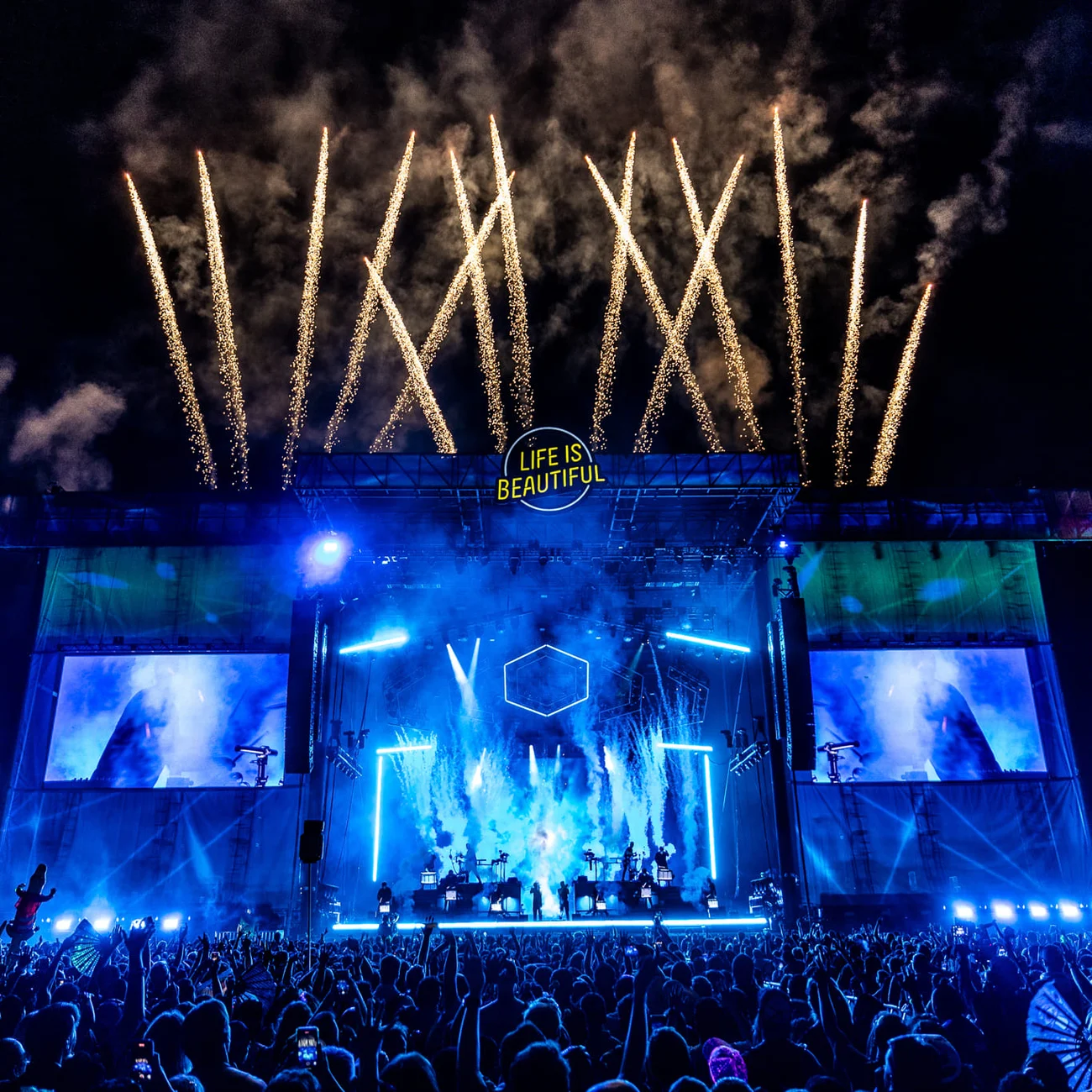 Life is Beautiful Presents: A Big Beautiful Block Party featuring Justice, LCD Soundsystem, Peggy Gou, Jamie XX, Jungle, and more!