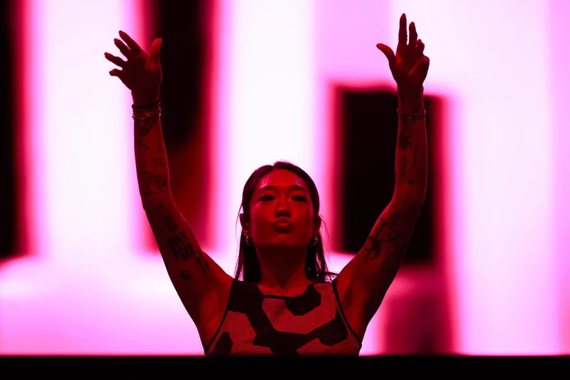 Peggy Gou at Life is Beautiful: A Big Beautiful Block Party 2024