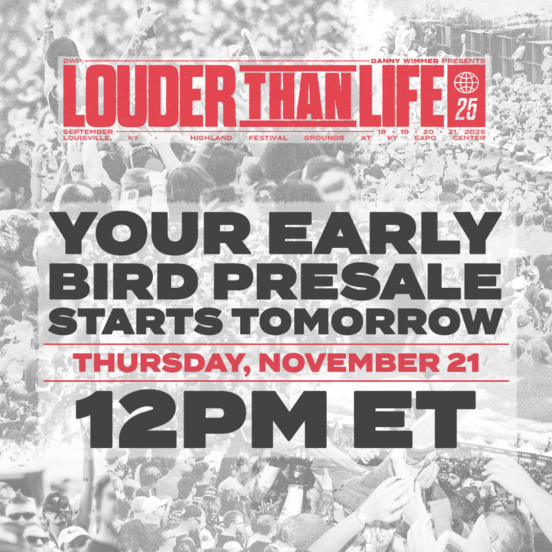 Louder Than Life 2025 Presale