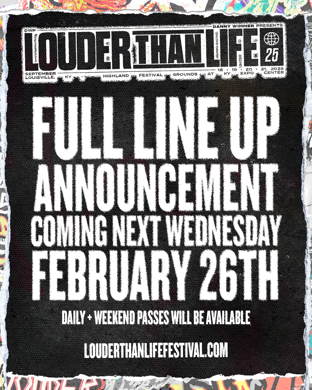 Lineup Coming Soon