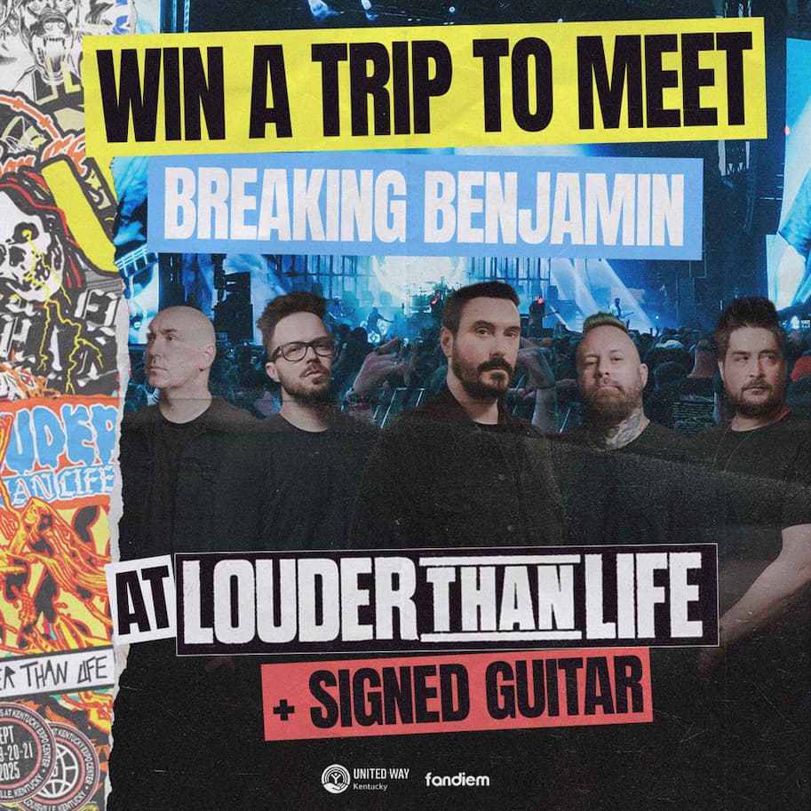 Win a Trip to Meet Breaking Benjamin