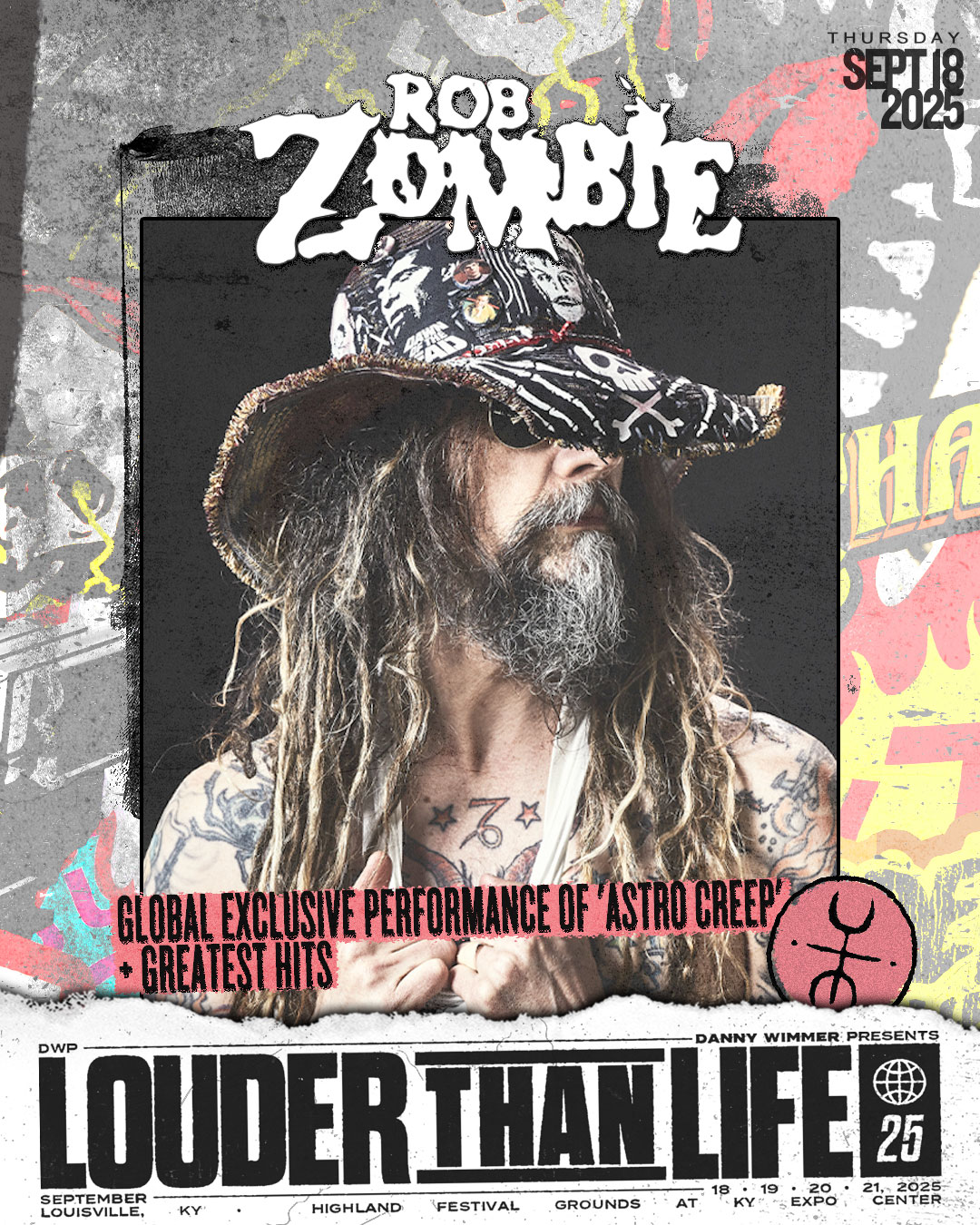 Exclusive Performance of Astro Creep by Rob Zombie
