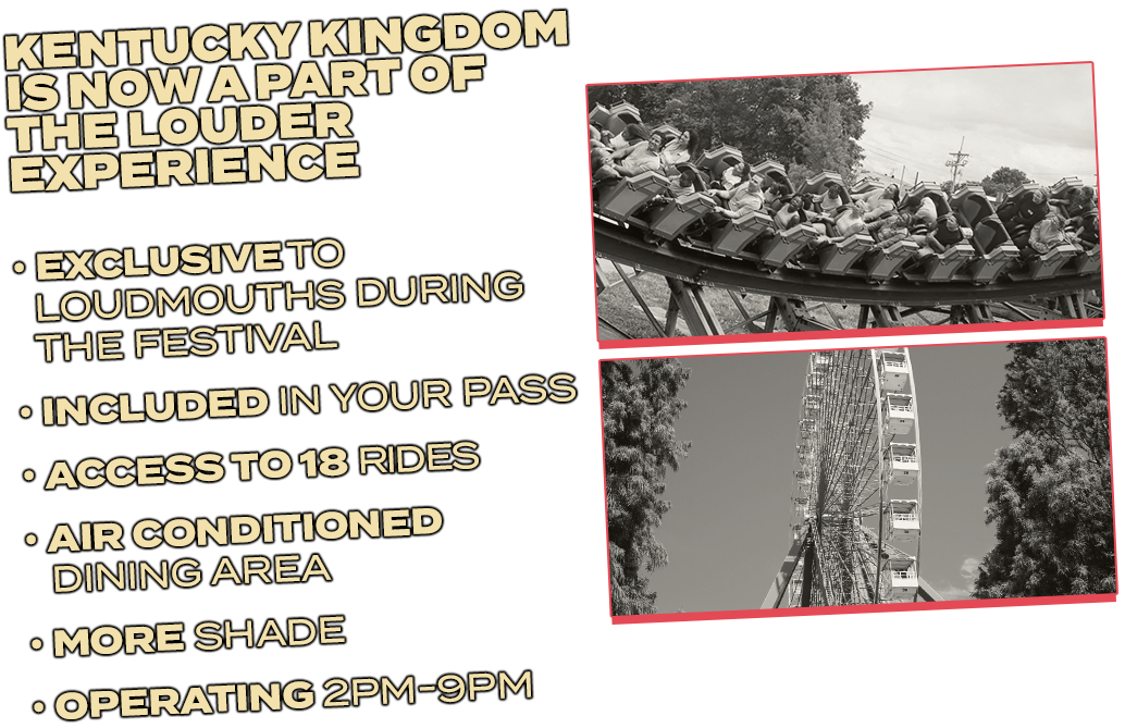Kentucky Kingdom Now Apart of Louder