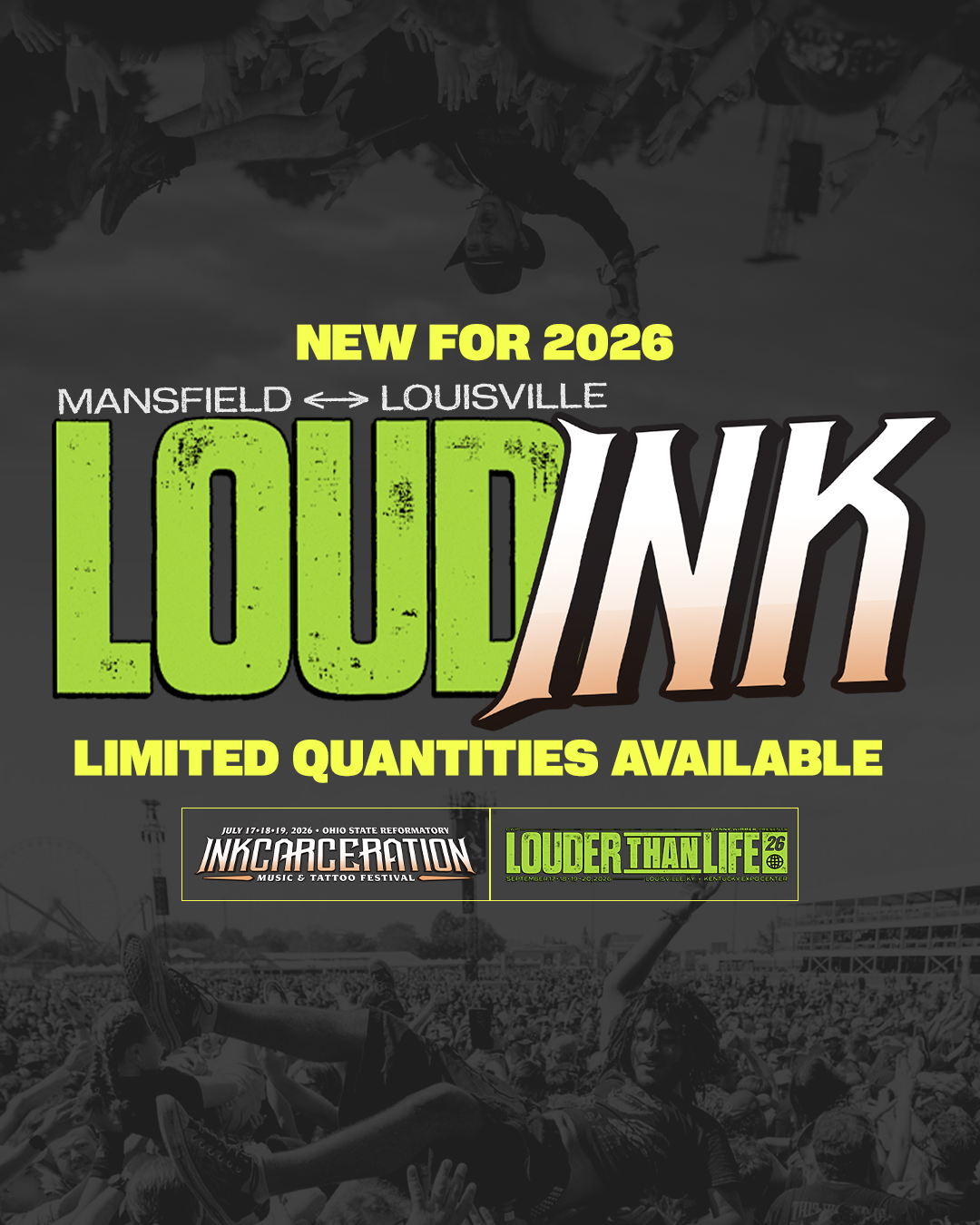 NEW FOR 2026: LOUDINK PASS