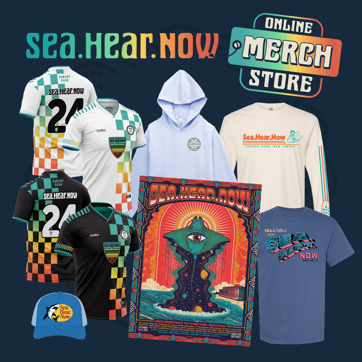 Online festival merch store