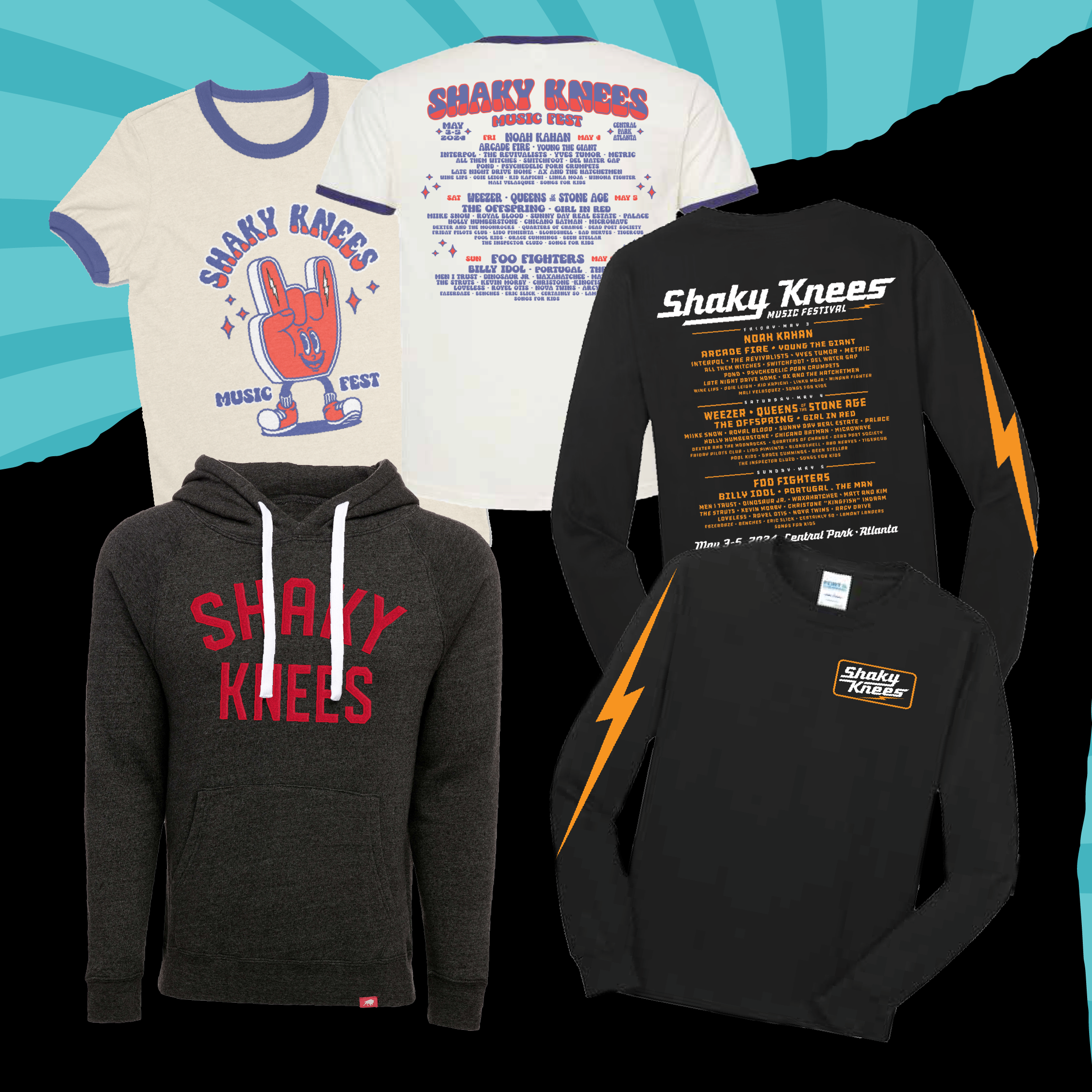 Shaky Knees Online Merch Store pt2
