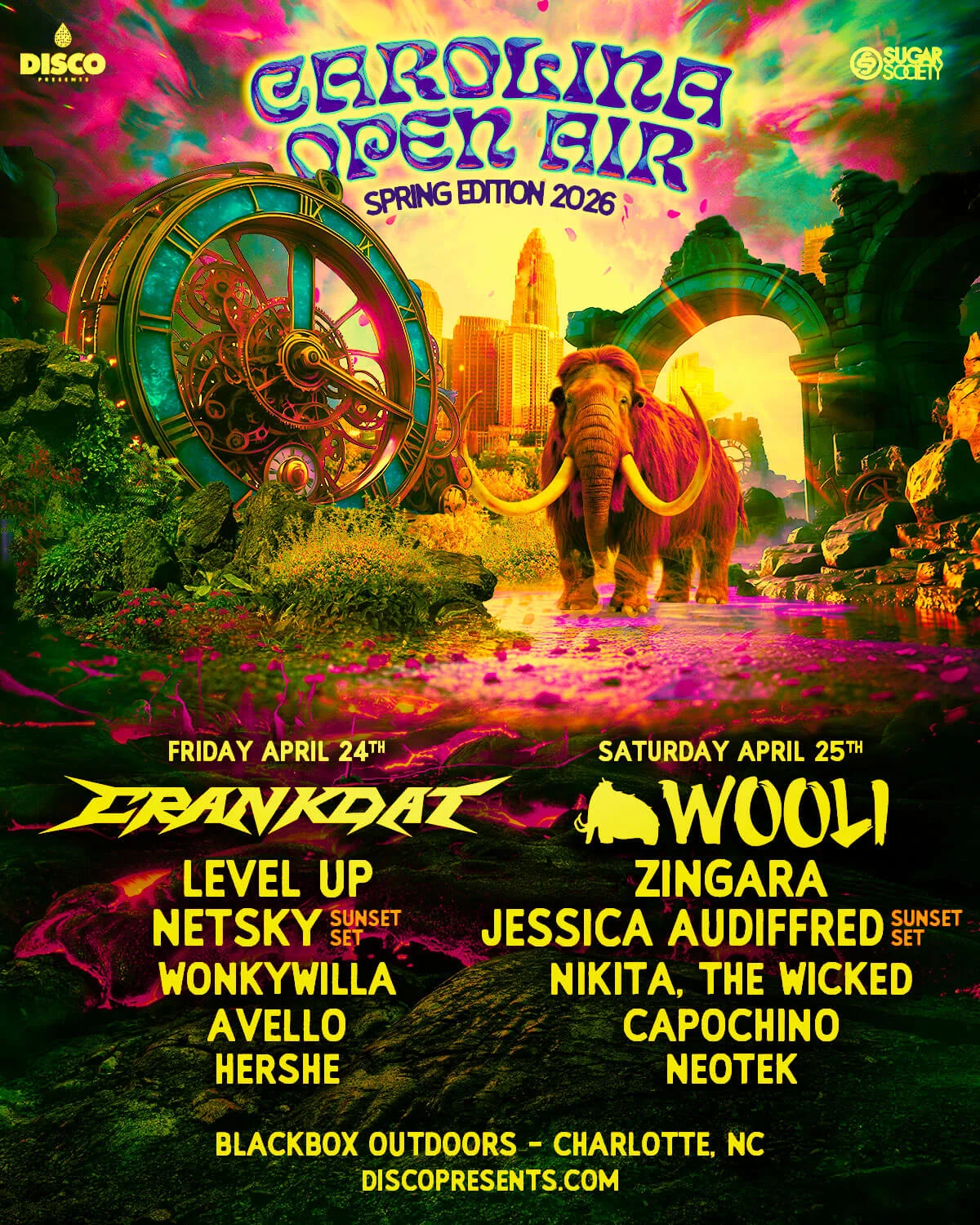 Carolina Open Air 2026 at Blackbox Outdoors