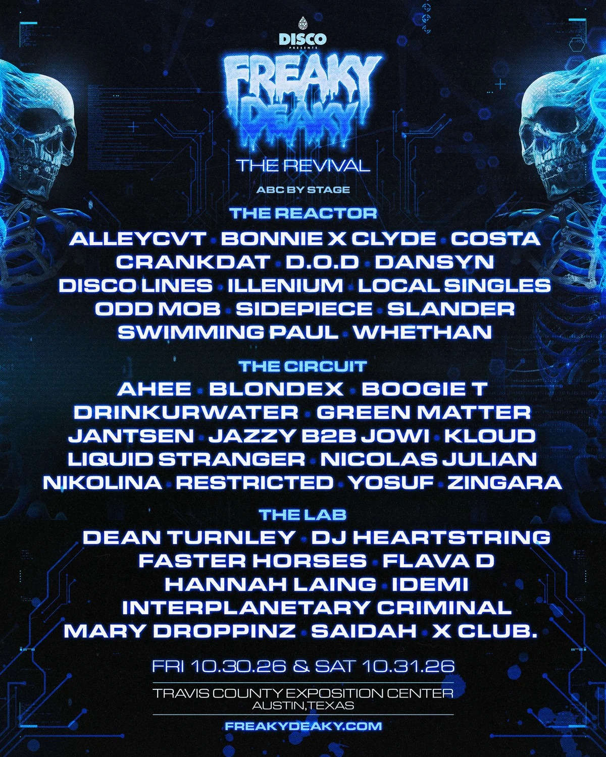 Freaky Deaky 2026