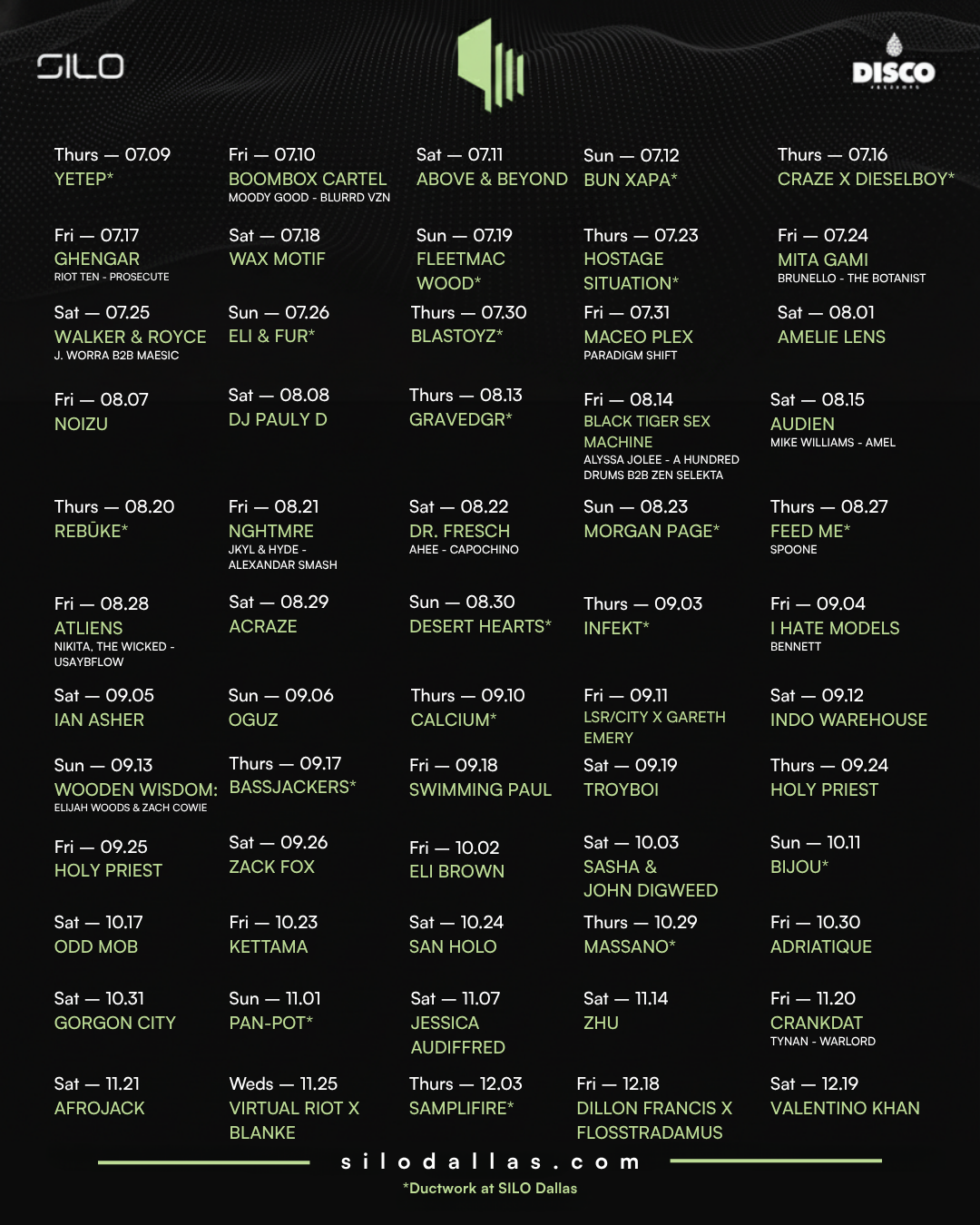 SILO Dallas Upcoming Events