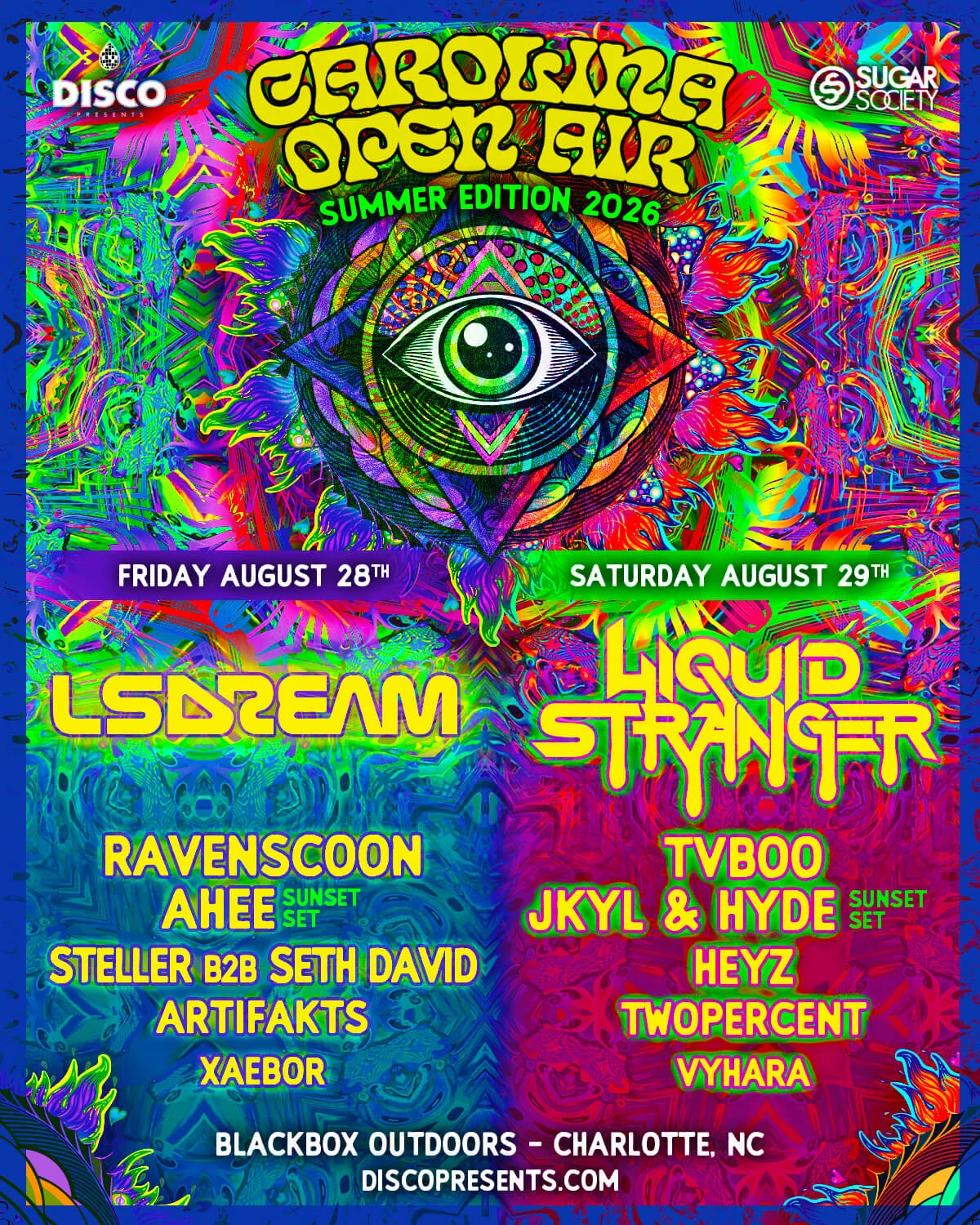 Carolina Open Air Summer 2026 at Blackbox Outdoors
