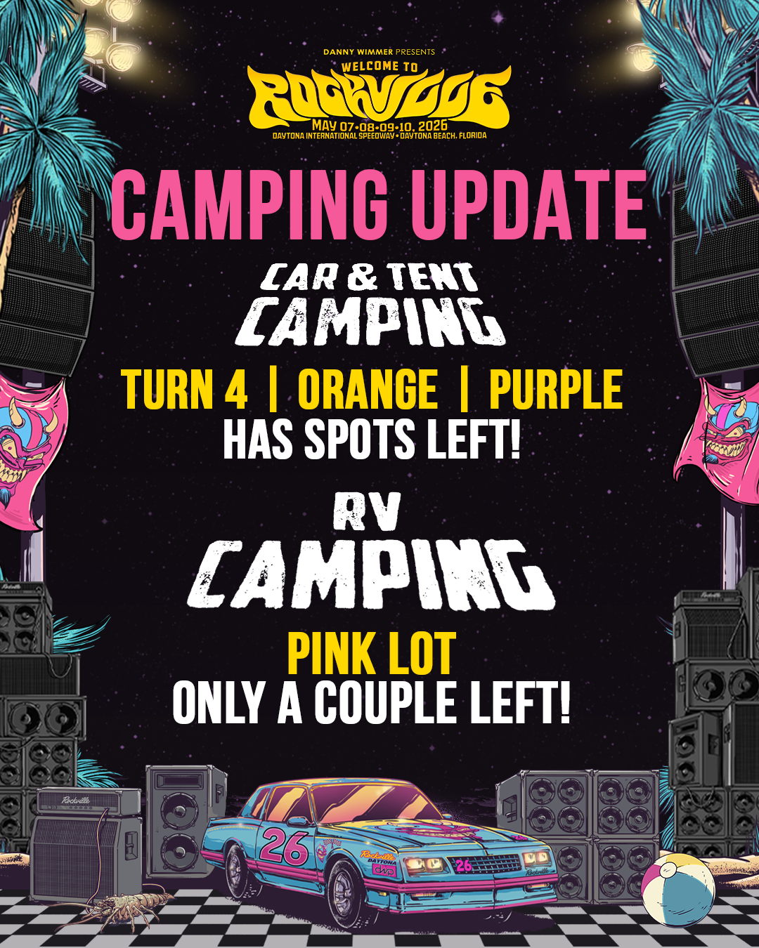 Limited Camping Available