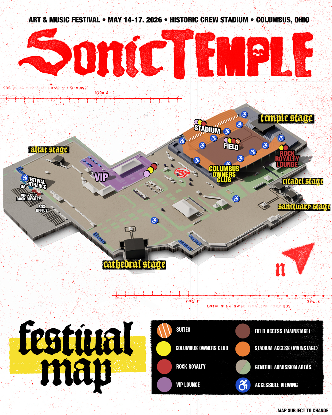 2026 FESTIVAL MAP