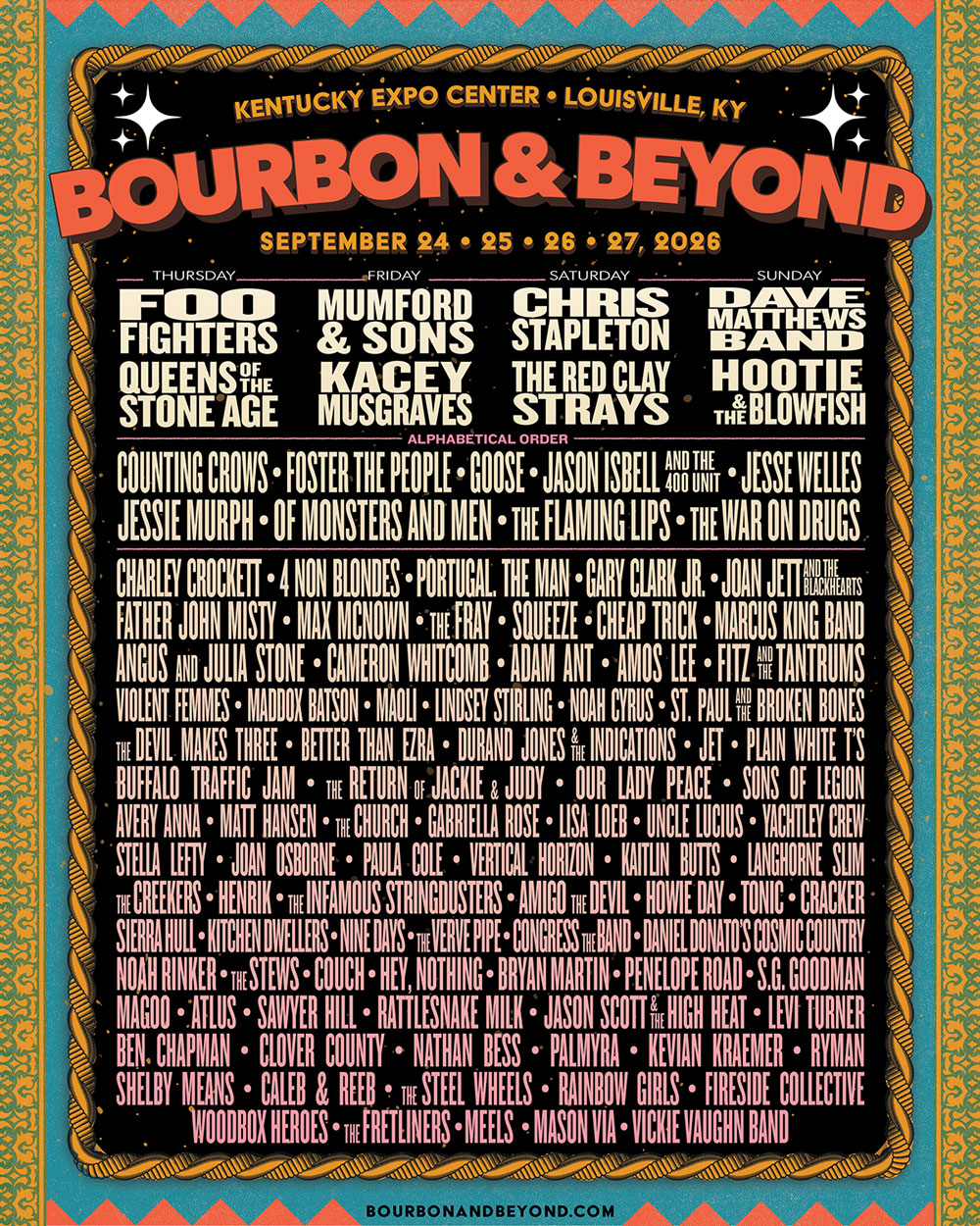 2026 LINEUP ANNOUNCEMENT OUT NOW