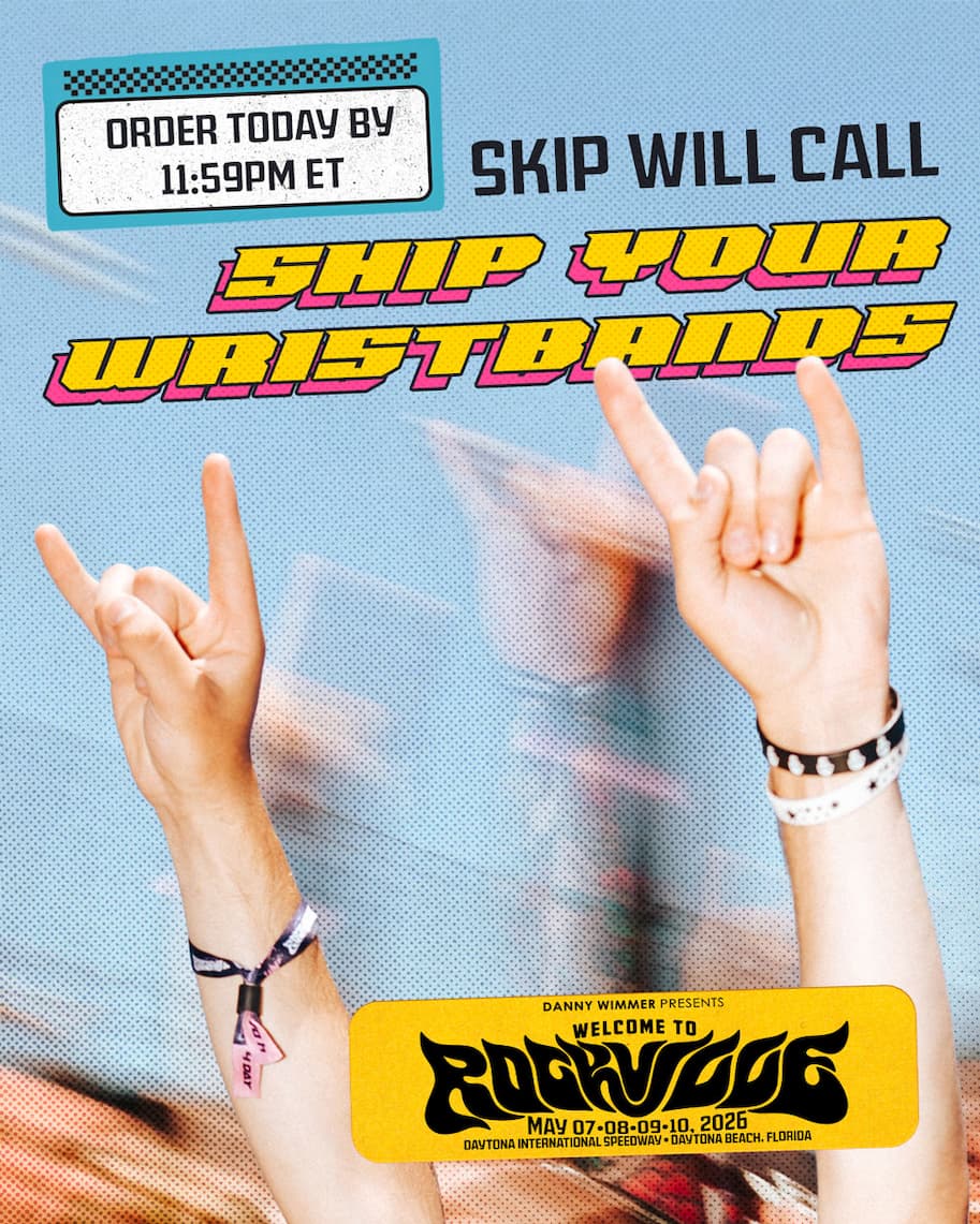 Last Chance for Wristband Shipping