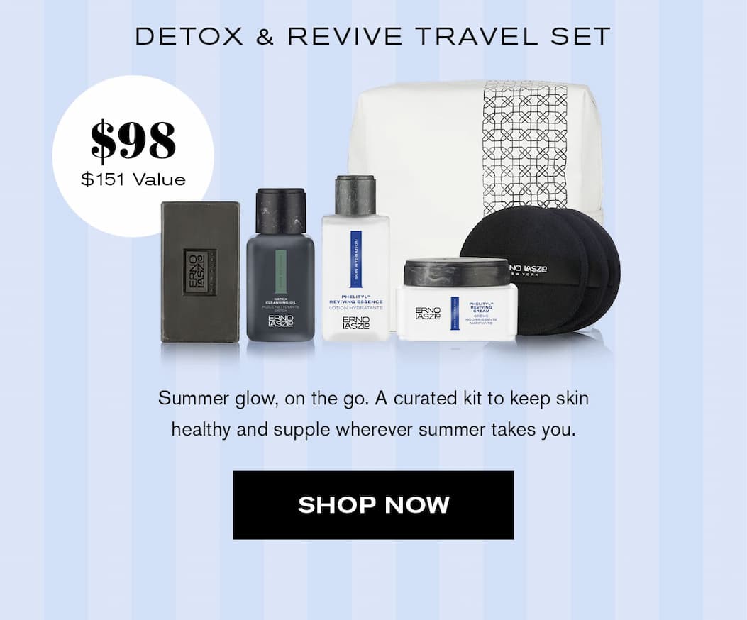 Detox & Revive Travel Set
