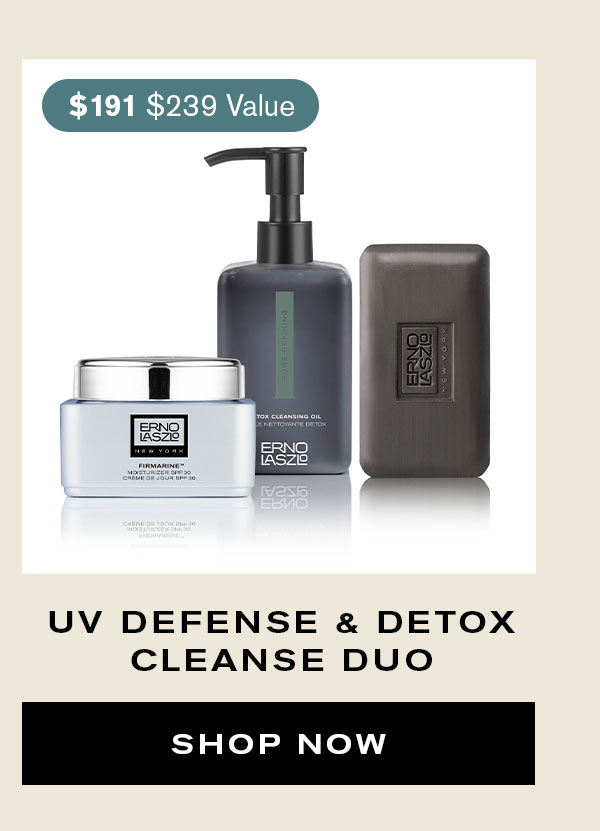 UV Defense & Detox Cleanse Duo