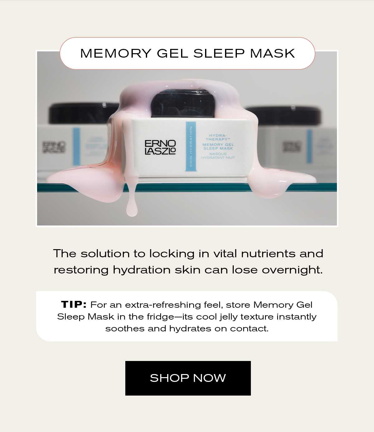 Hydra-Therapy Memory Sleep Mask