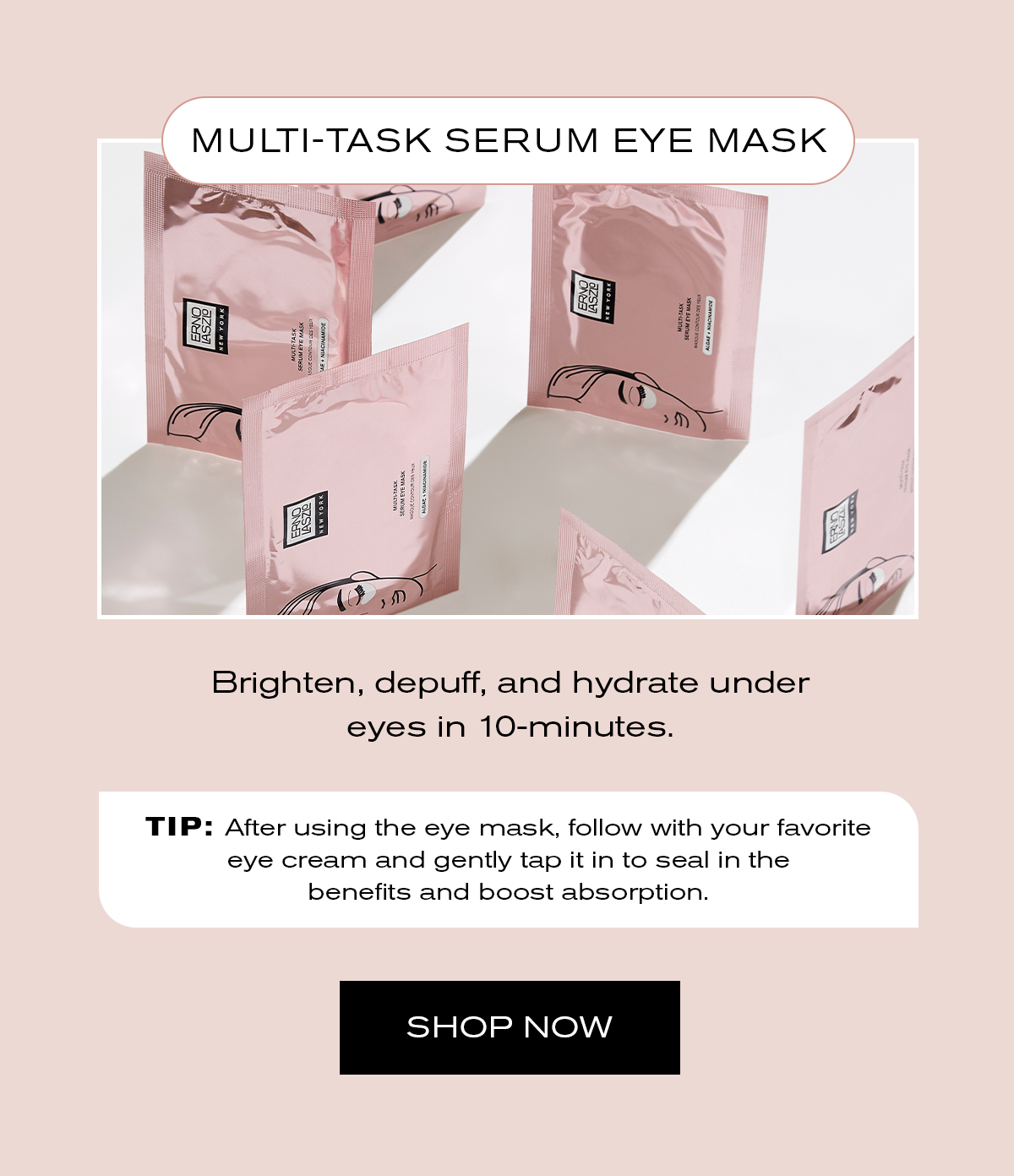 Multi-Task Serum Eye Mask