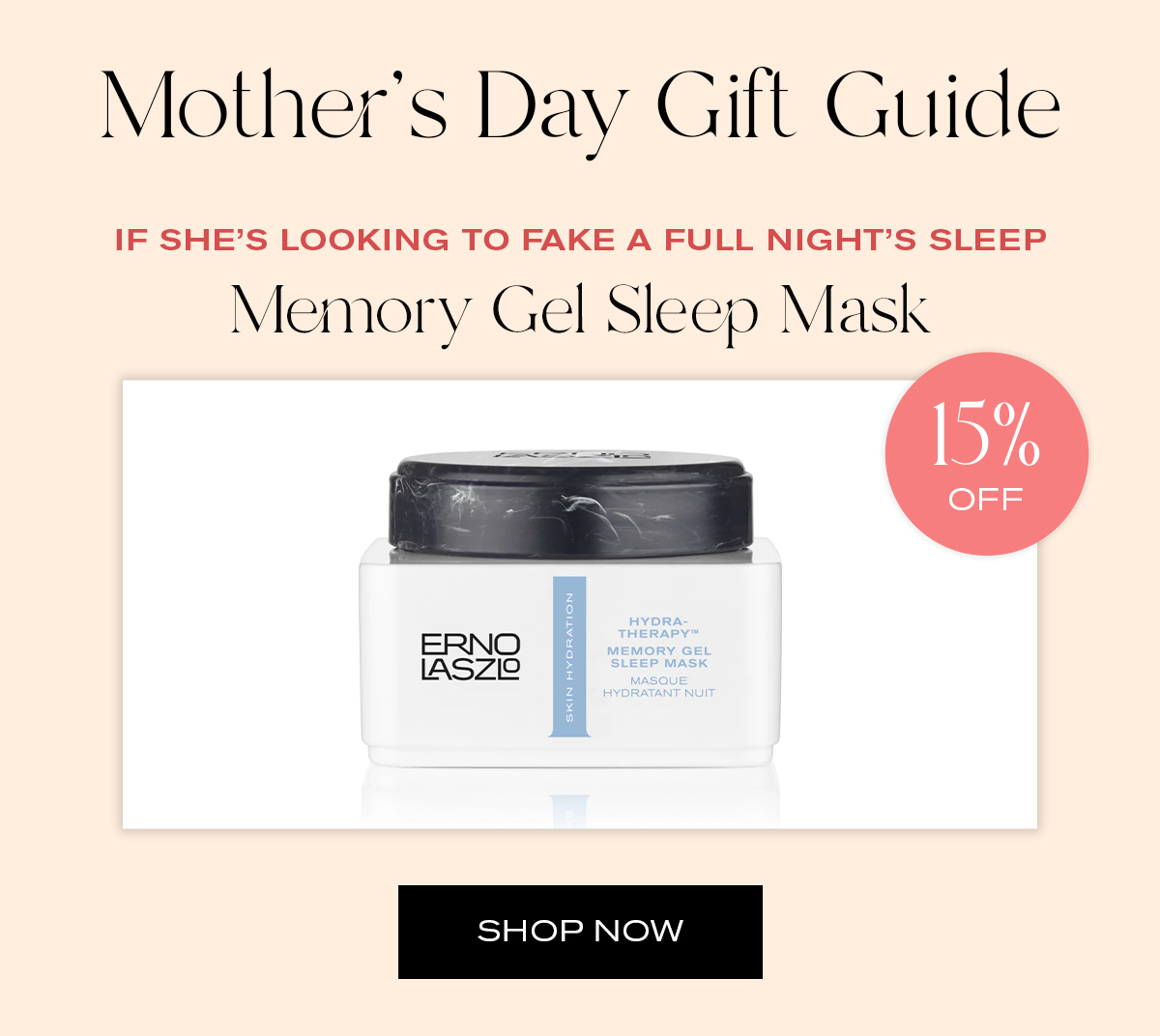 Memory Gel Sleep Mask 