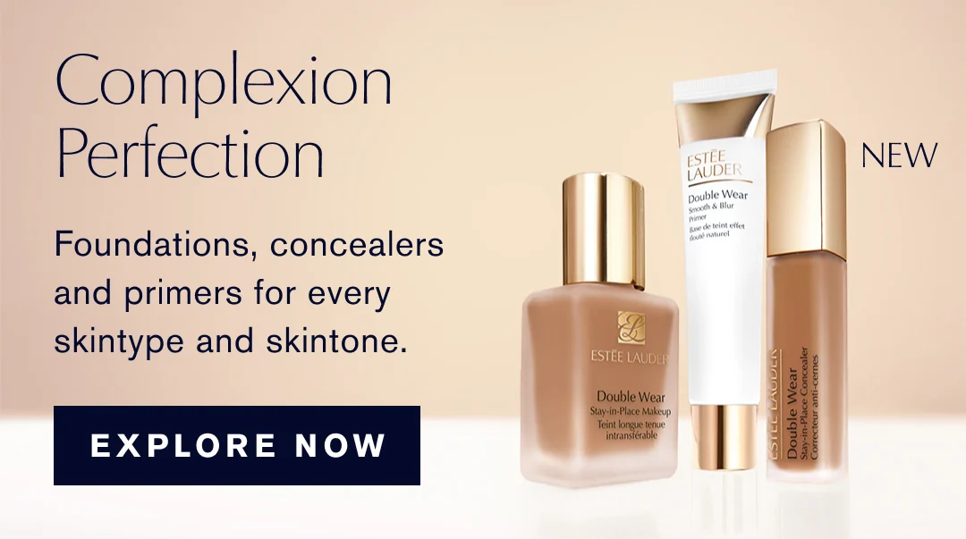 COMPLEXION PERFECTION | Foundations, concealers, and primers for every skintype and skintone | SHOP NOW 