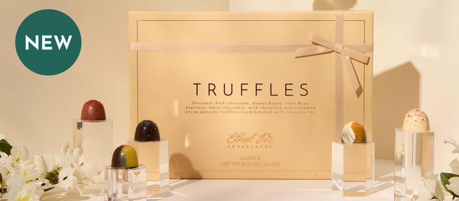 Ethel M Chocolates 24-Piece Truffle Collections