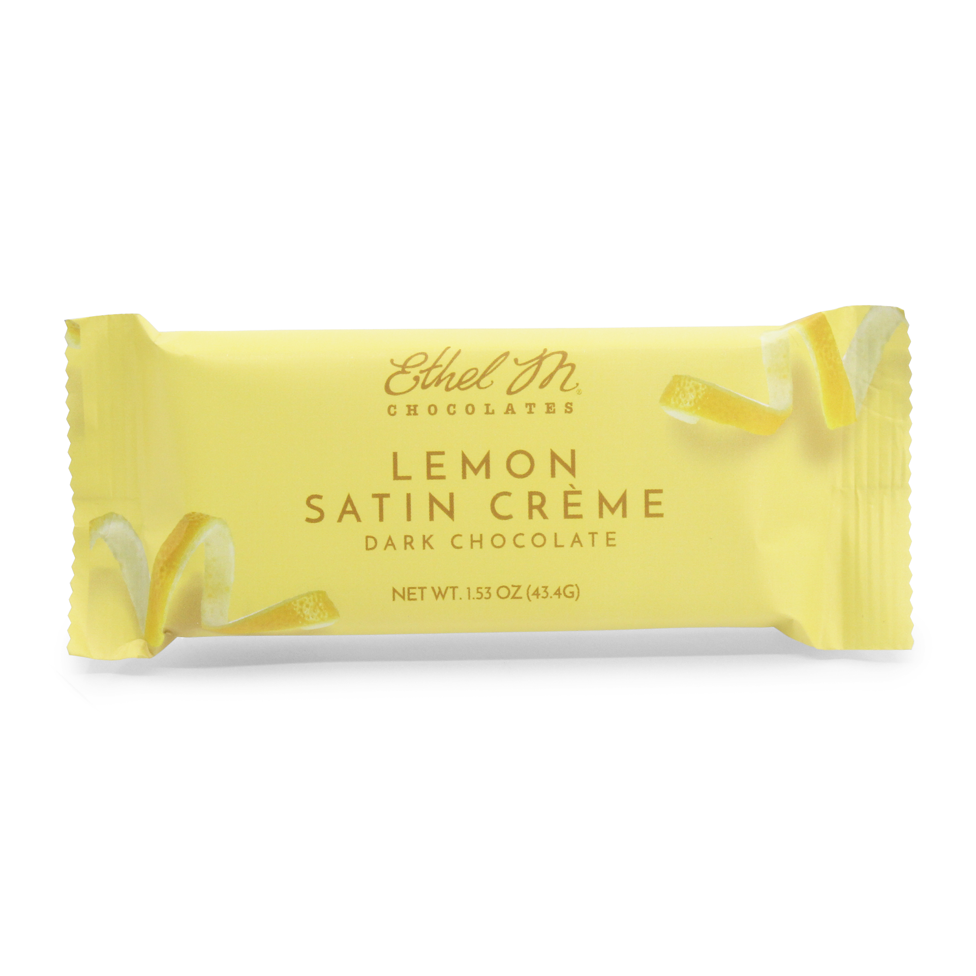 Image of Dark Chocolate Lemon Satin Crème Bar