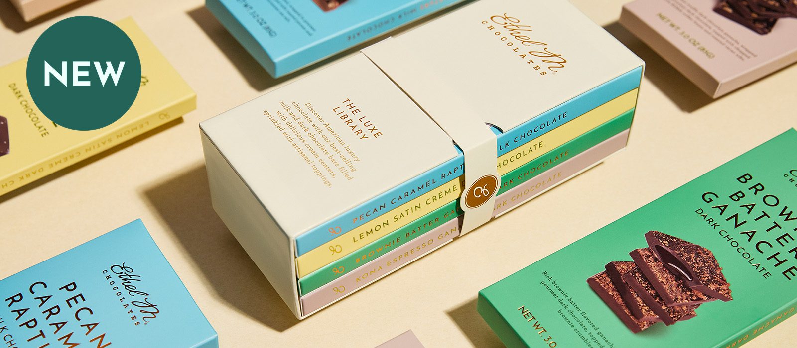 Ethel M Chocolates Luxe Library