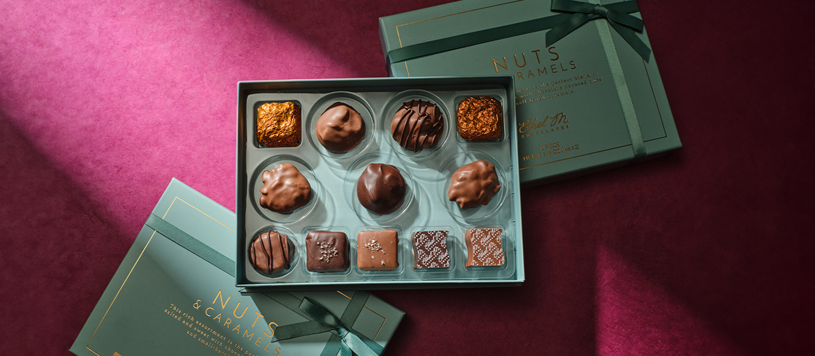 Ethel M Chocolates Nuts & Caramels Collection