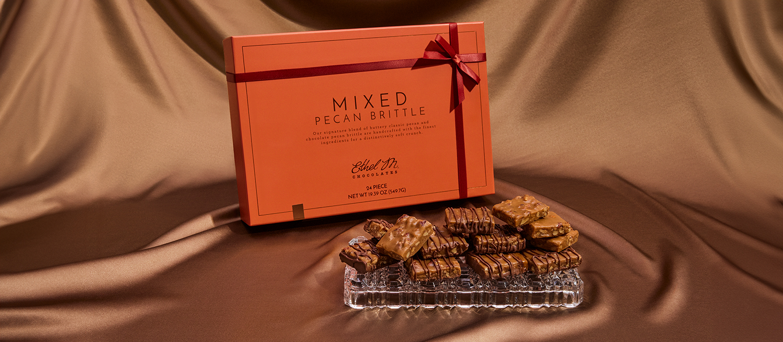 Ethel M Chocolates Pecan Brittle Collection