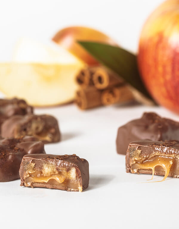 Cinnamon Apple Milk Chocolate Gem