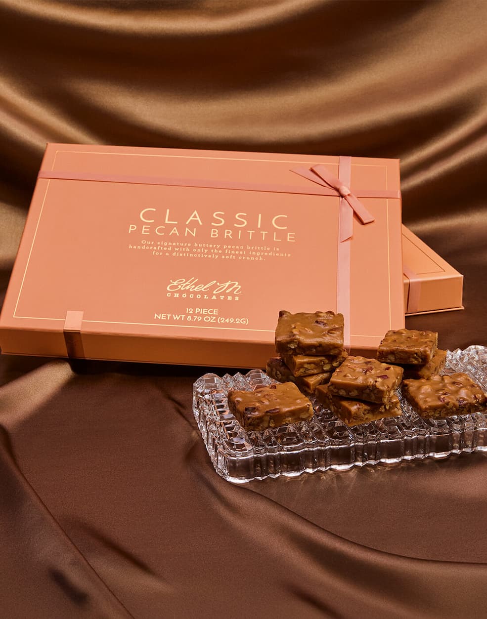 Ethel M Chocolates Classic Pecan Brittle Collection