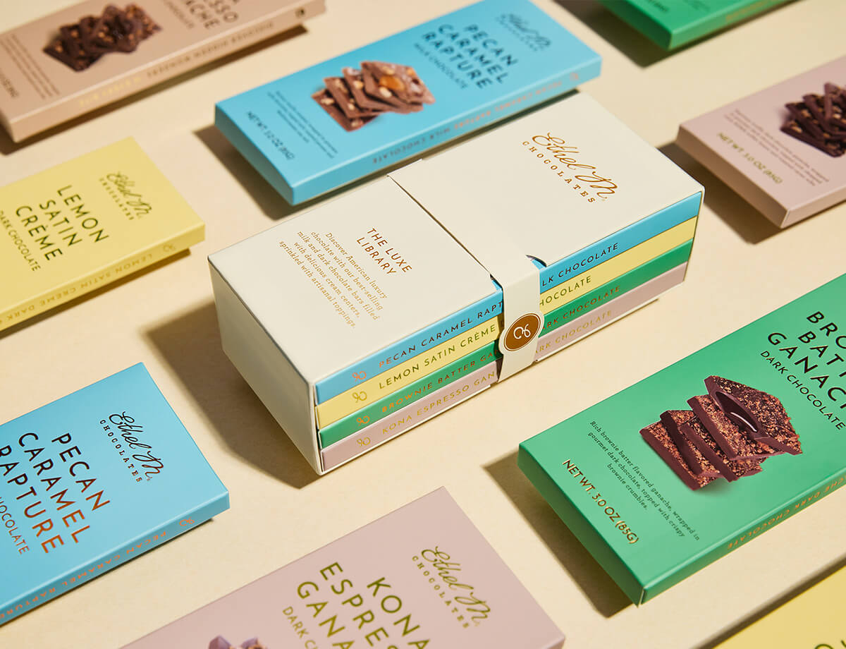 Ethel M Chocolates Luxe Library