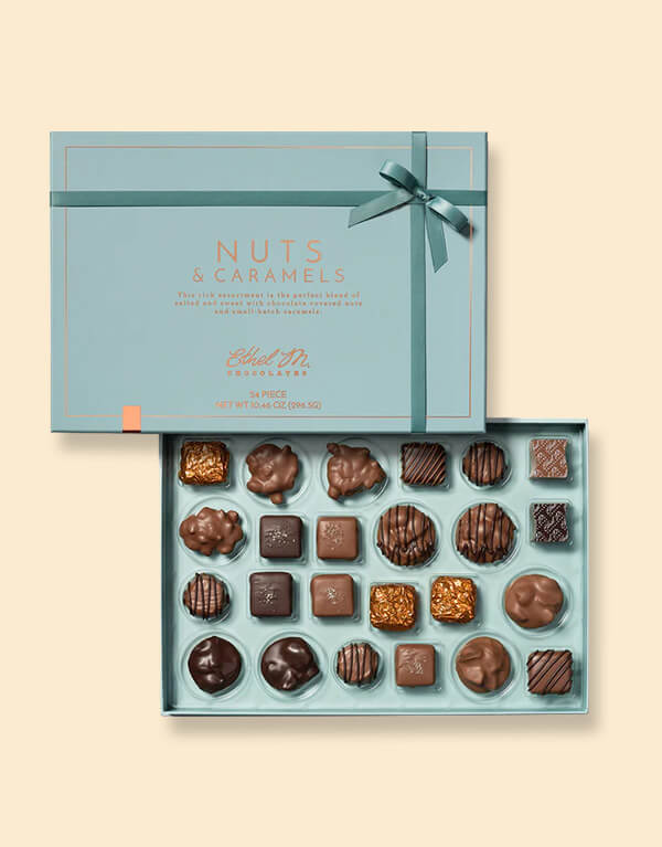 Ethel M Chocolates Nuts & Caramels Collection