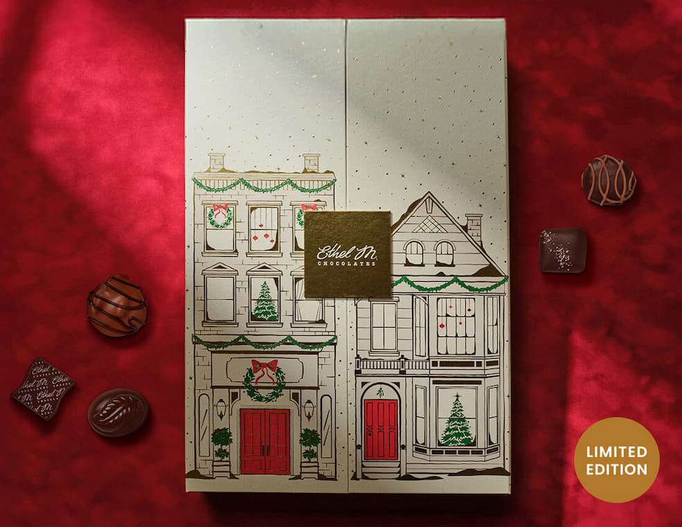 Ethel M Chocolates Holiday Advent Calendar