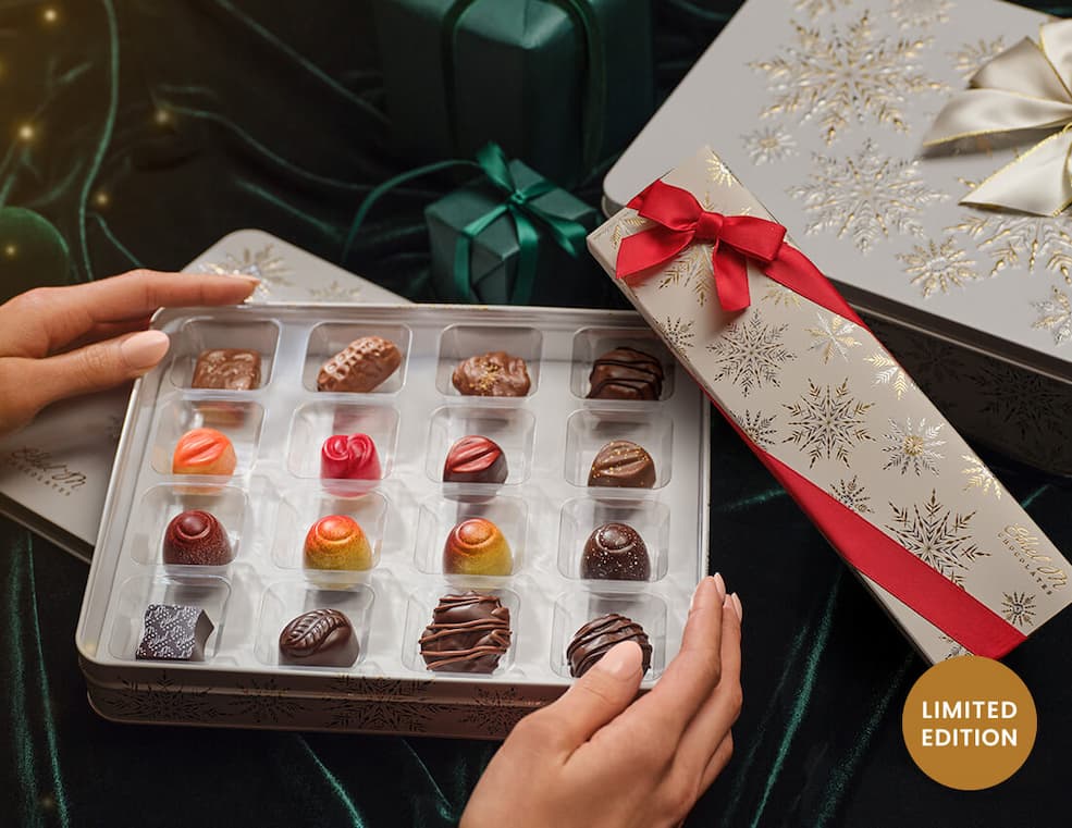 Ethel M Chocolates Holiday Snowflake Collection