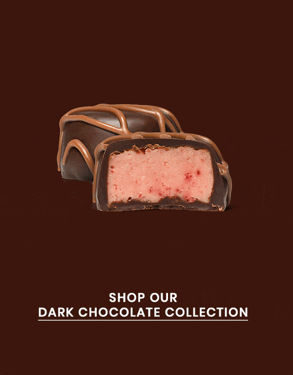 Rotating GIF of the Dark Chocolate Collection. Shop our Dark Chocolate Collection.