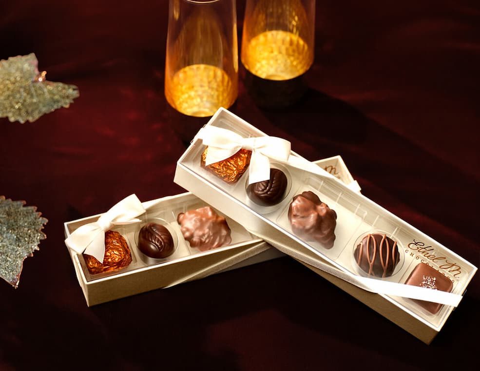 Ethel M Chocolates Classic 5-pc Sampler