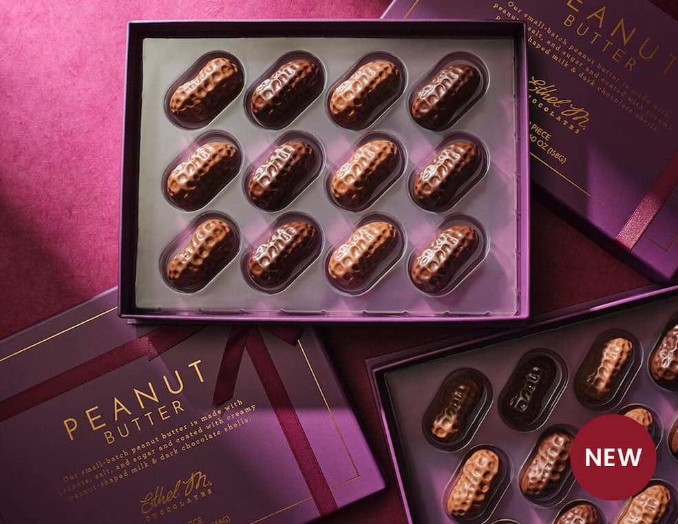 Ethel M Chocolates Peanut Butter Collection