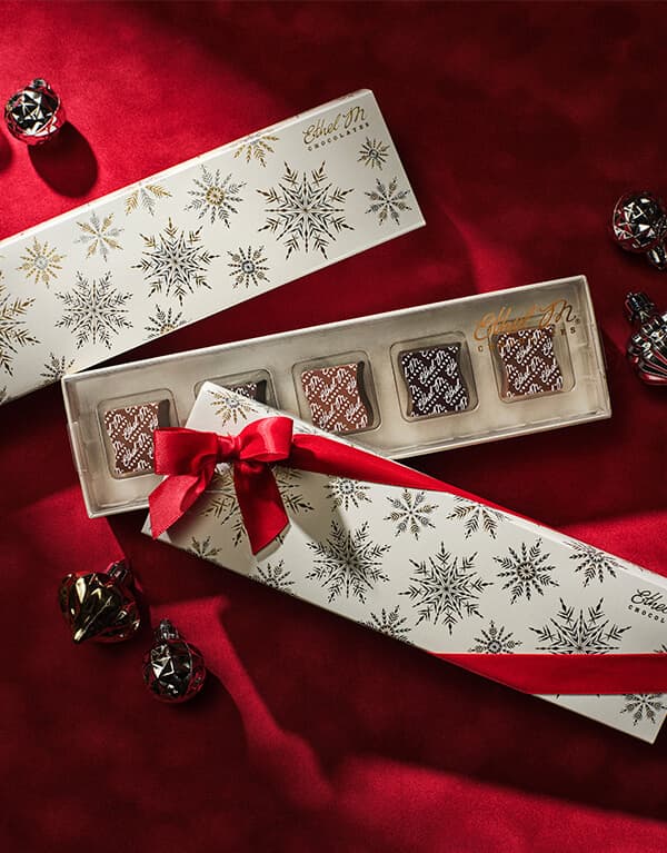 Ethel M Chocolates Holiday Creamy Caramels Sampler