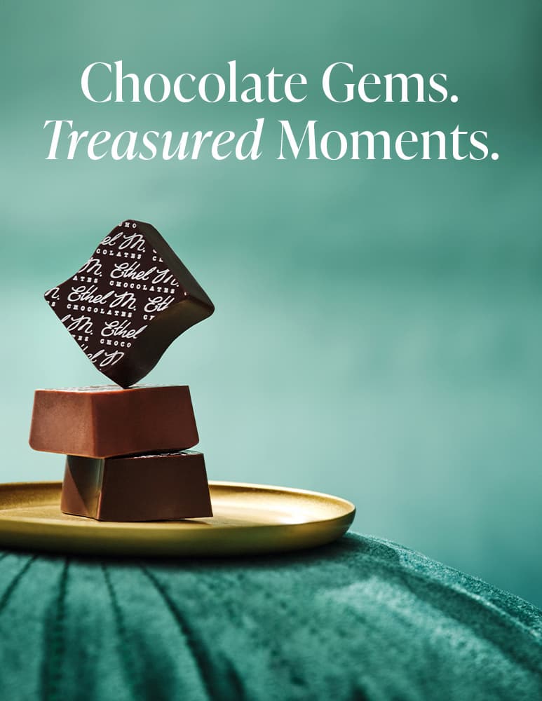 Chocolate Gems. Treasured Moments.