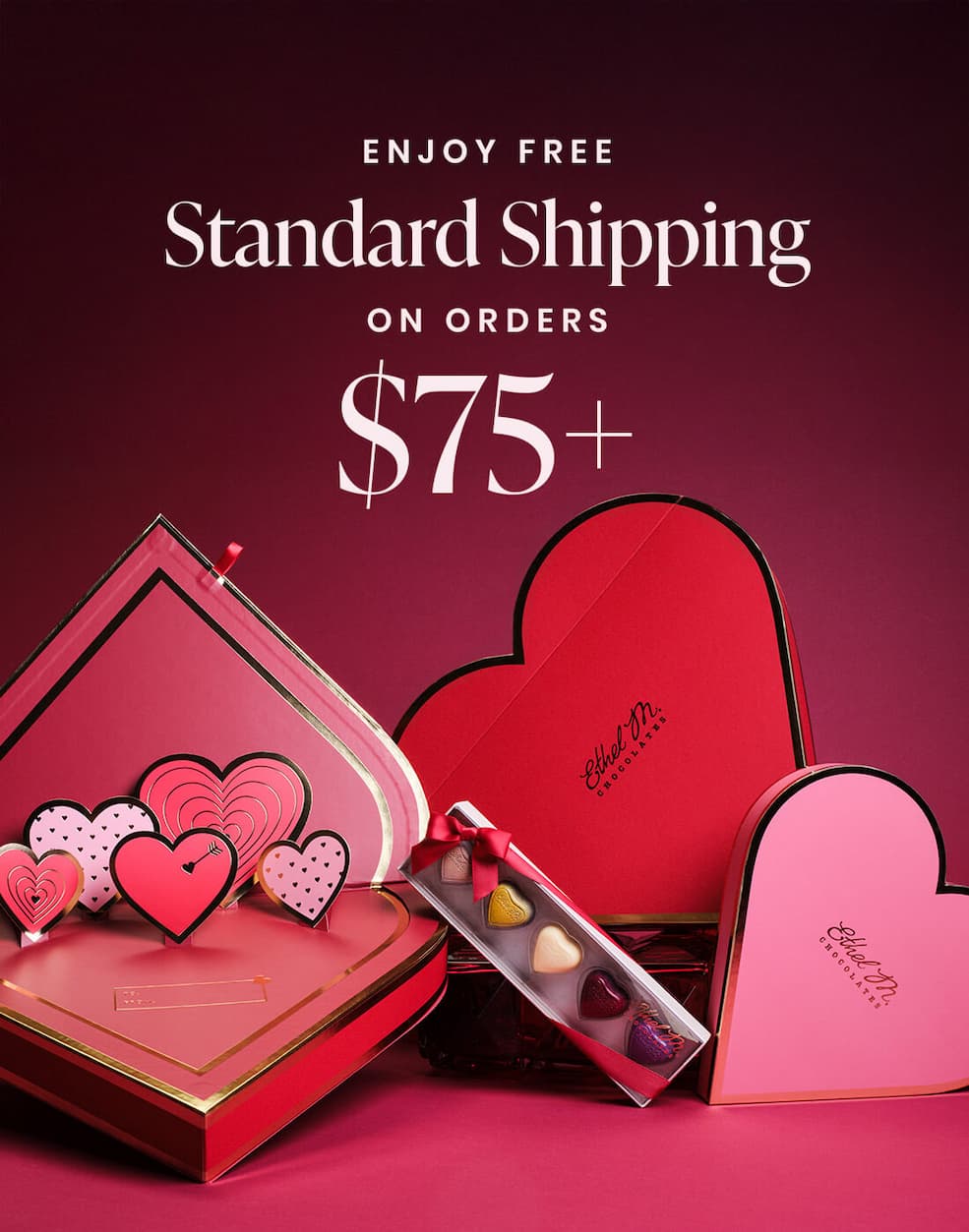 Enjoy free standard shipping on orders $75+. Ethel M Chocolates Heart Collections.