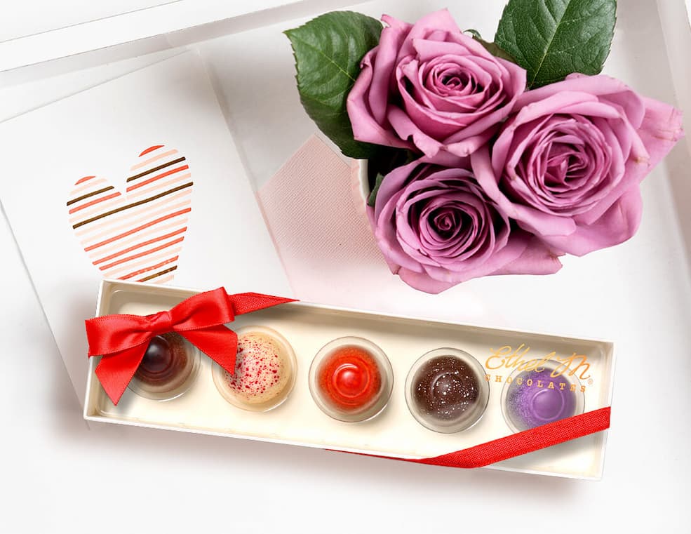 Gift the 5pc Truffles Sampler for Galentine's Day!