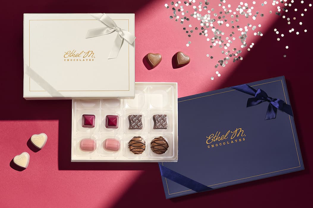 Shop the Ethel M Chocolates Custom Chocolate Boxes. Perfect for celebrating any occasion! 