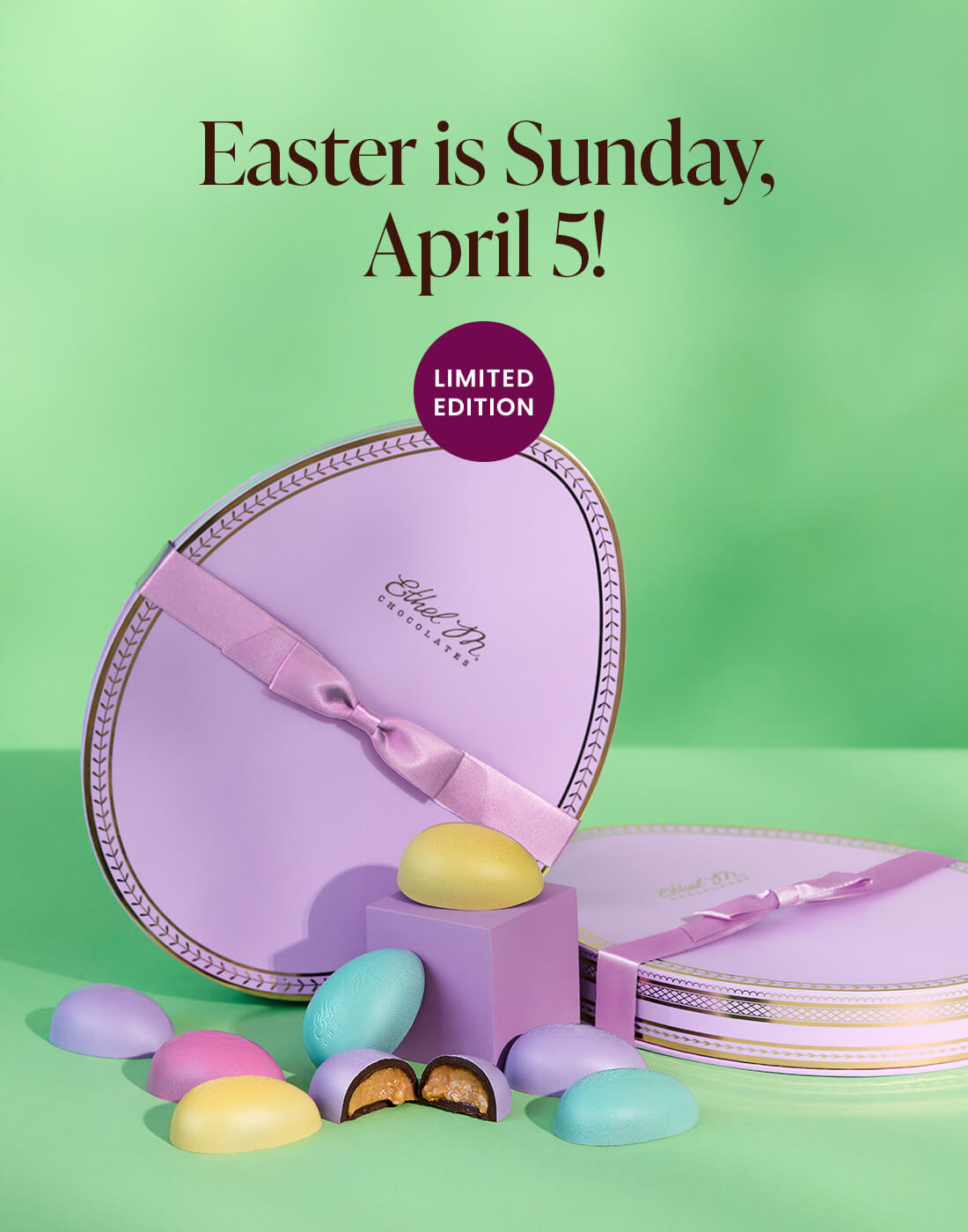 Easter is Sunday, April 5! Standard Shipping ends tomorrow!