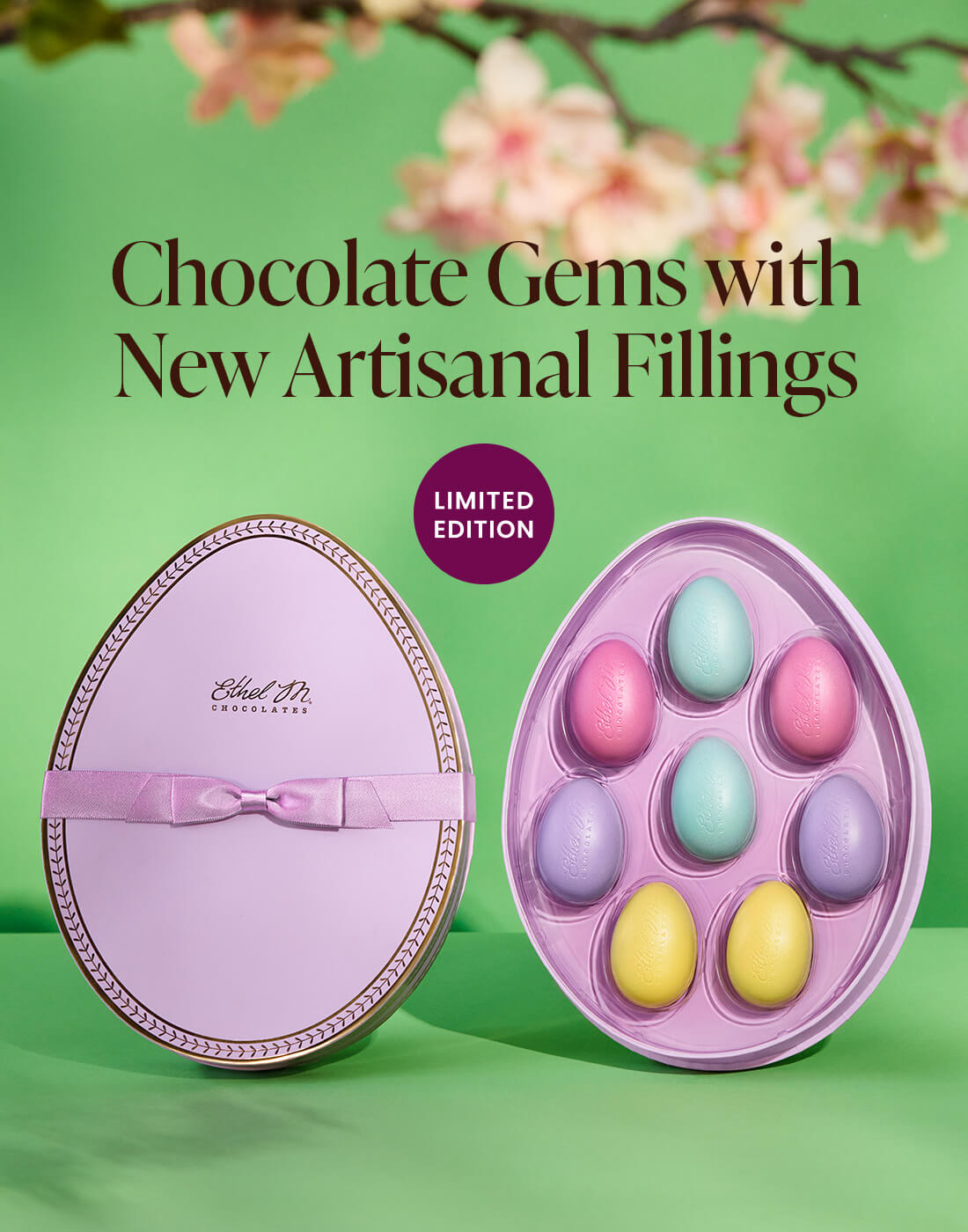 Discover our Chocolate Gems with NEW Artisanal Fillings.