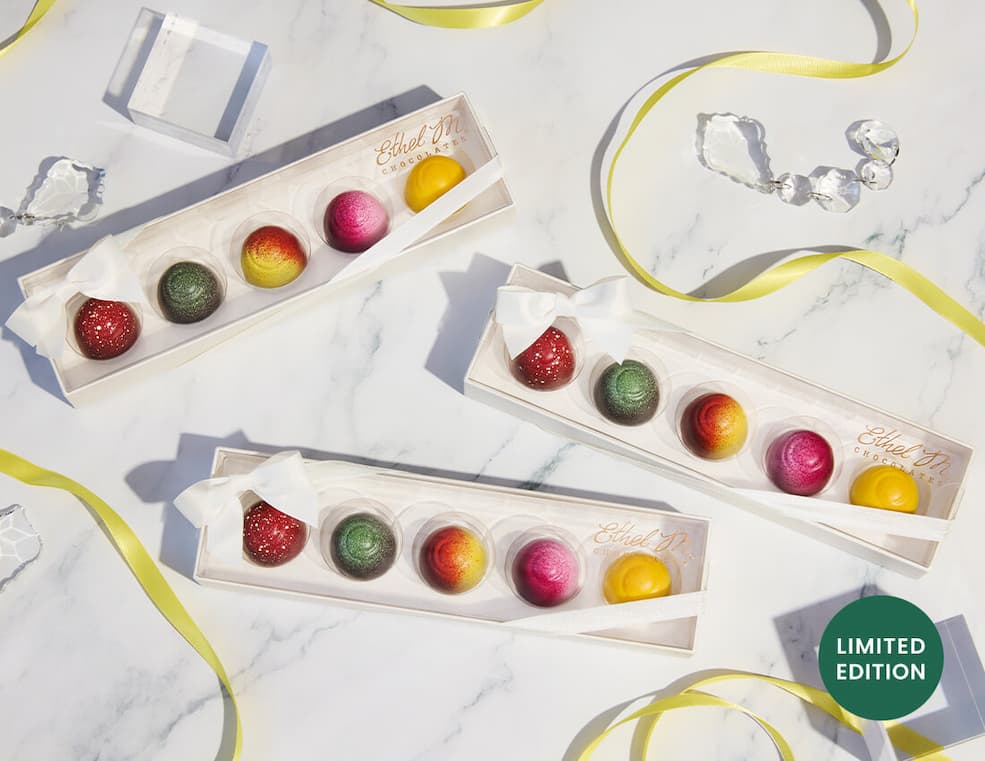 Ethel M Chocolates Fruit Fusion 5pc Sampler