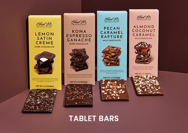 Ethel M Chocolates Gourmet Tablet Bars